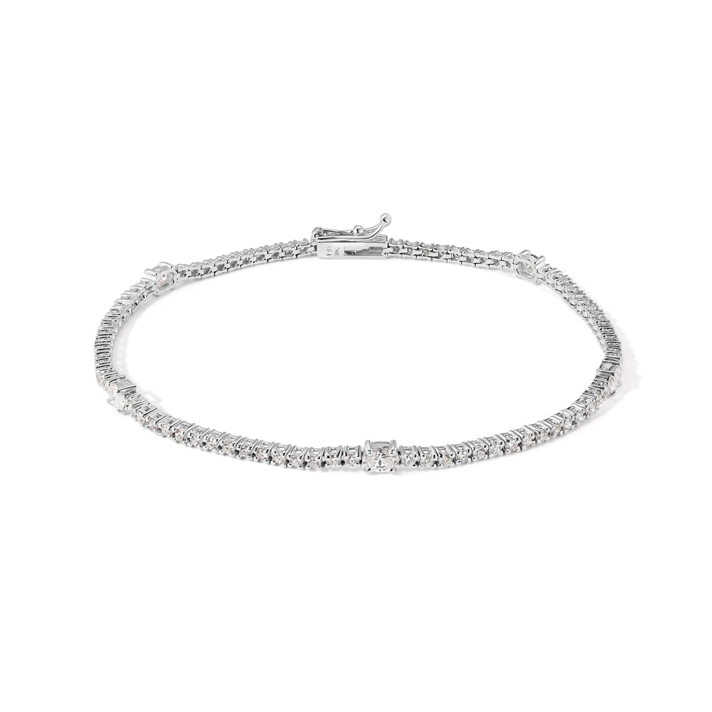 14K Diamond Tennis Bracelet