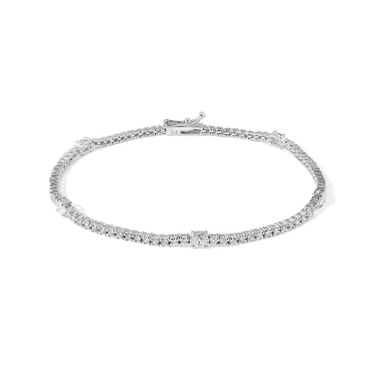14K Diamond Tennis Bracelet