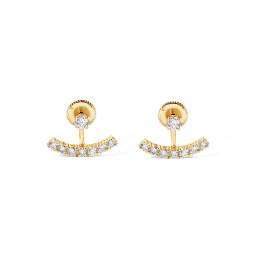 14K Fancy Stud Earrings