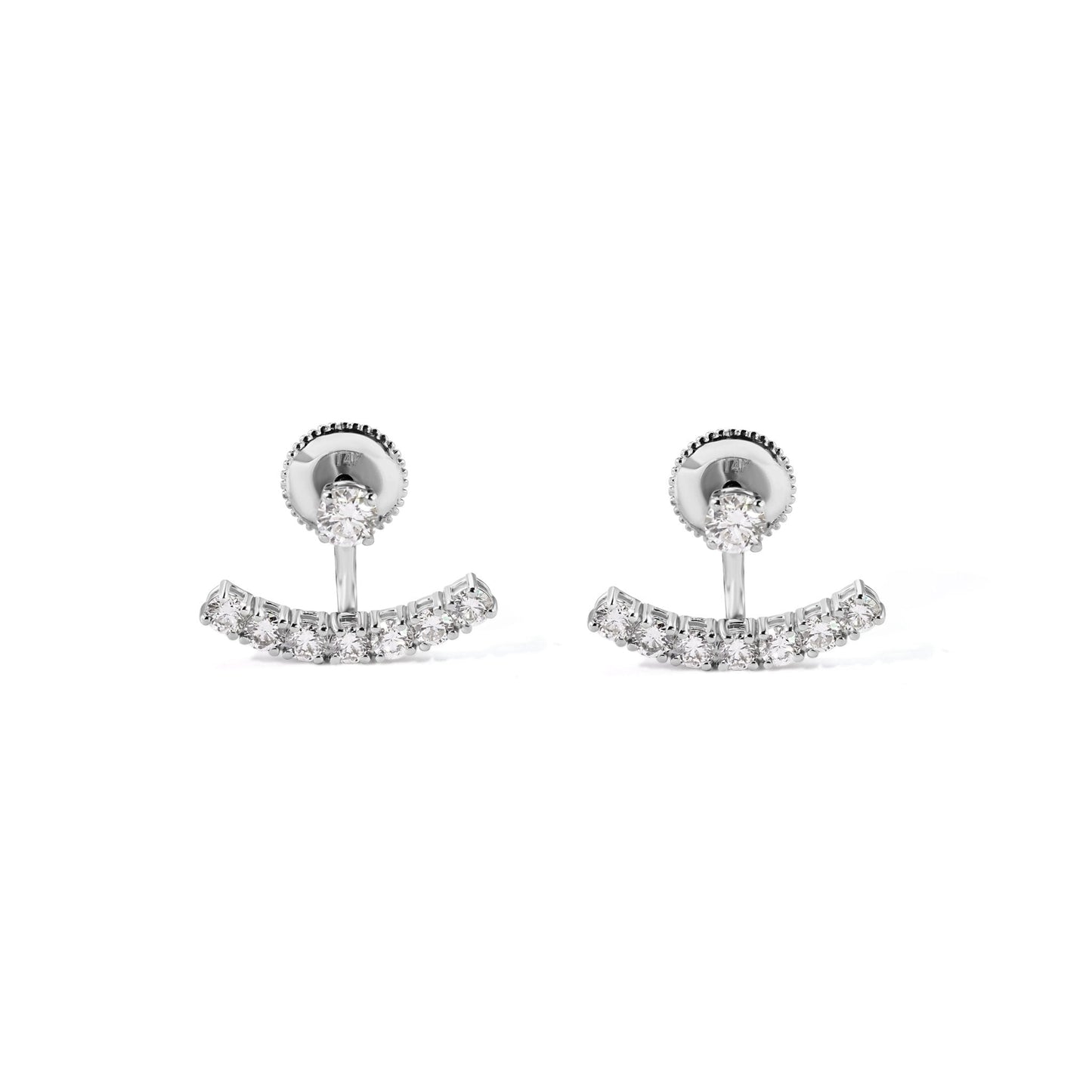 14K Fancy Stud Earrings