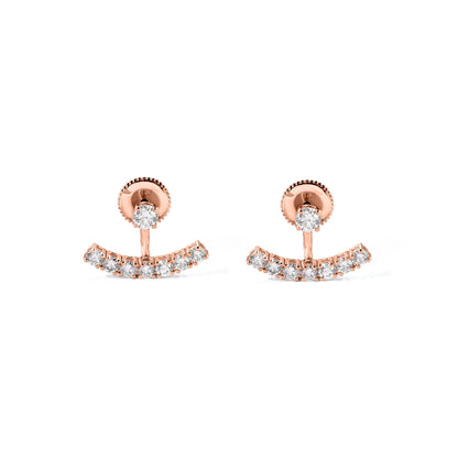 14K Fancy Stud Earrings
