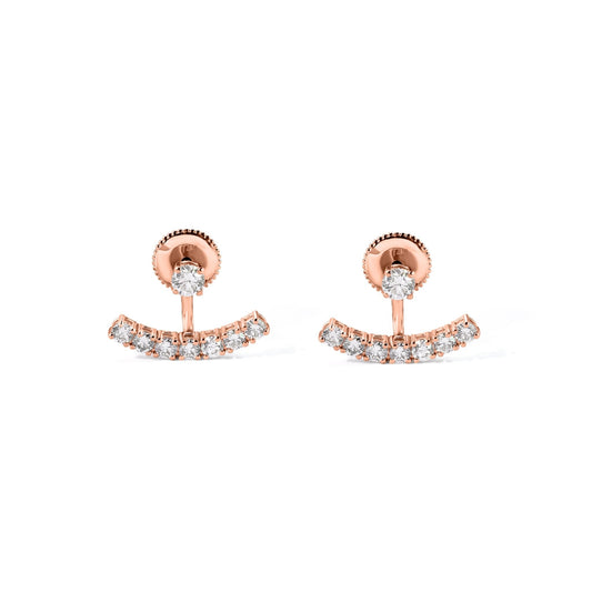 14K Fancy Stud Earrings