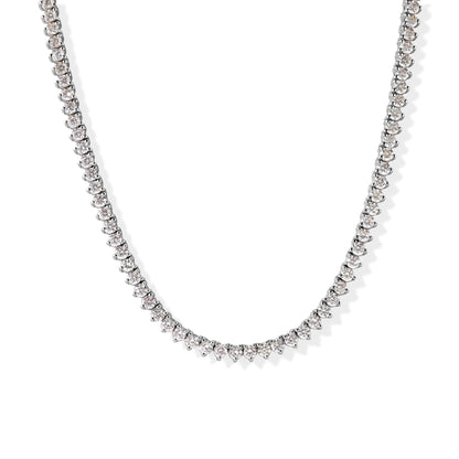 14K Diamond Tennis Necklace