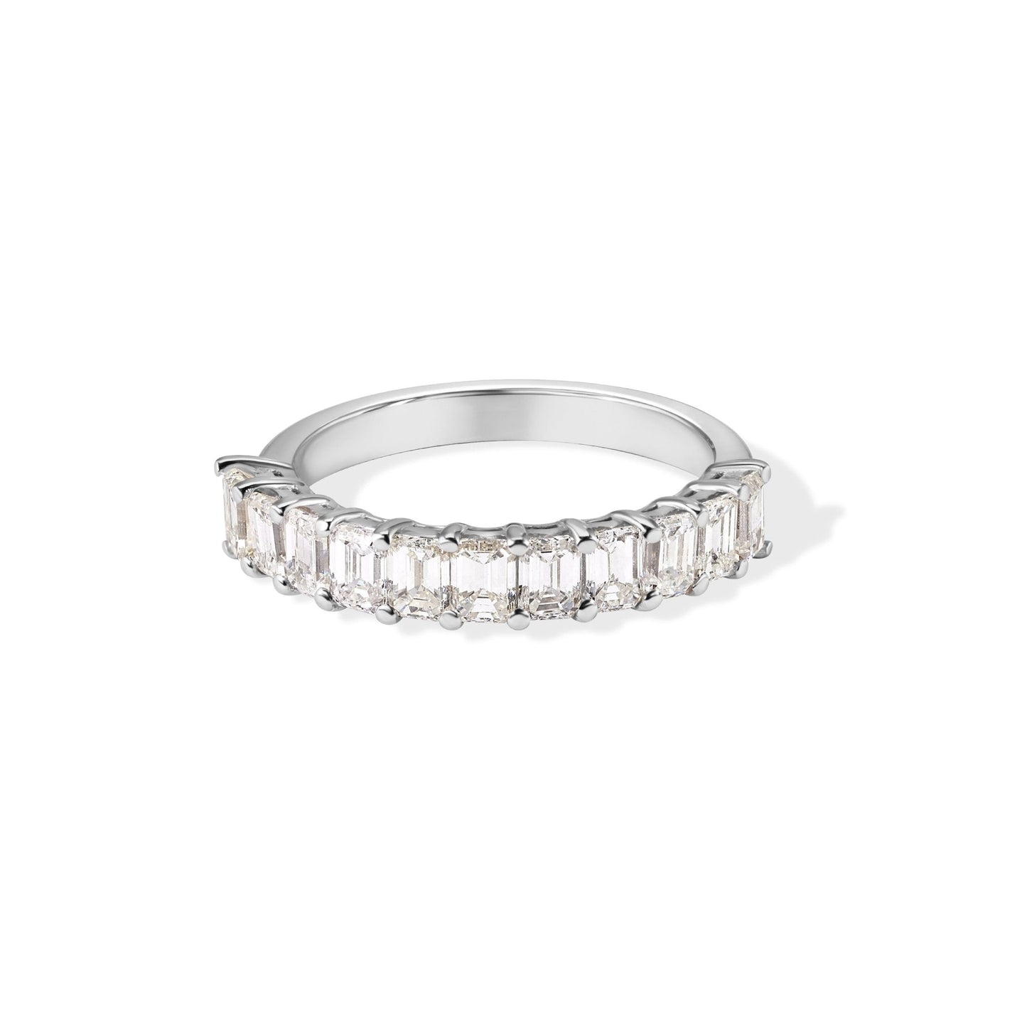 14K Diamond Half Eternity Ring