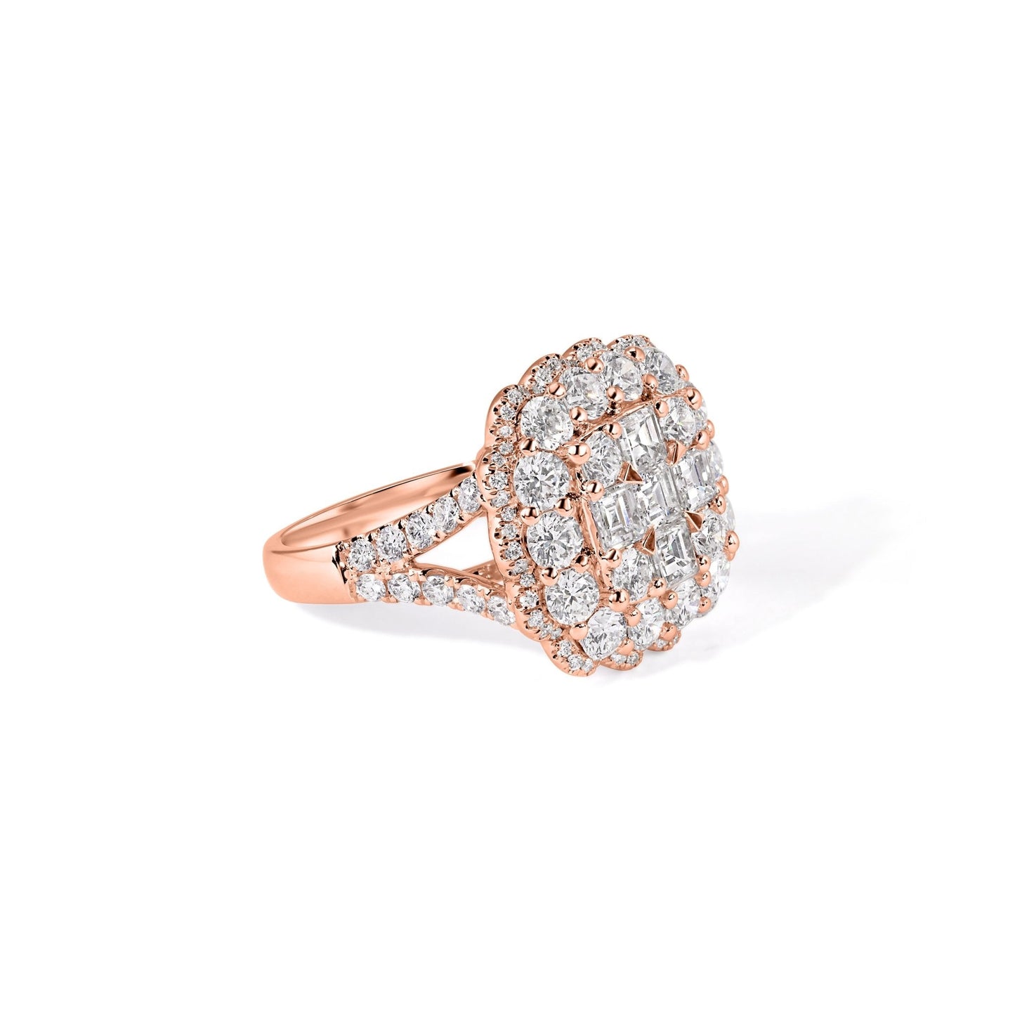 18K Diamond Ladies Ring