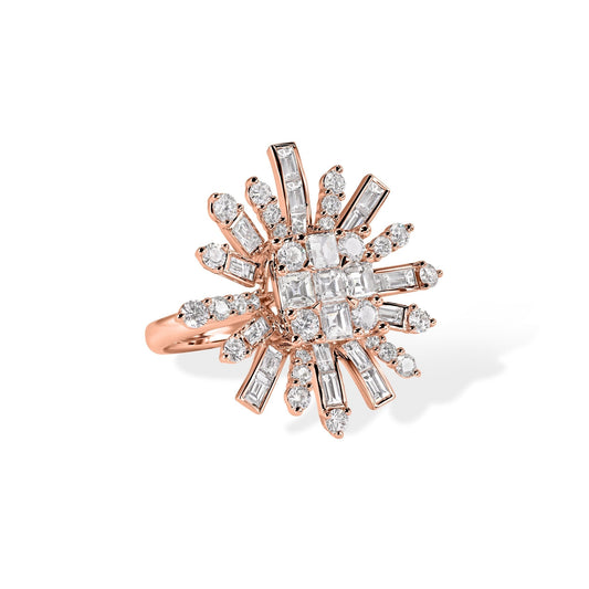 18k Fancy Diamond Ring