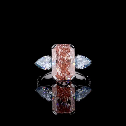 7.00 ct. Pink Diamond 3-Piece Ring