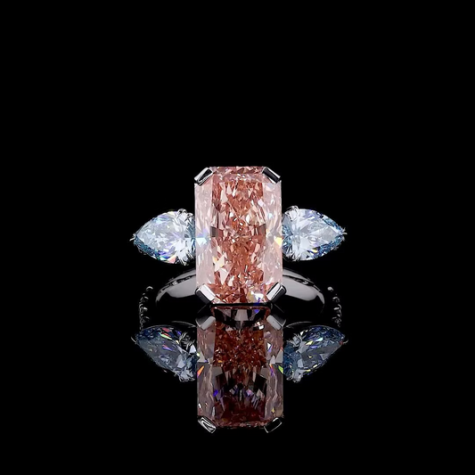 7.00 ct. Pink Diamond 3-Piece Ring