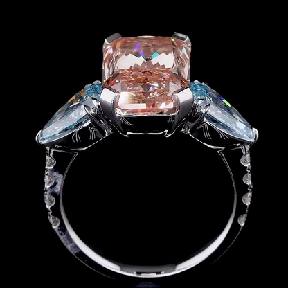 7.00 ct. Pink Diamond 3-Piece Ring