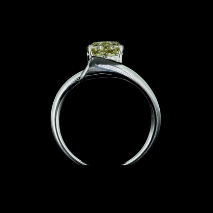 2.70 ct. Yellow Solitaire Ring