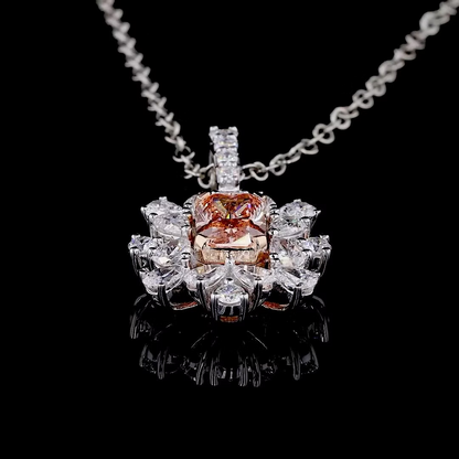 1.06 ct. Pink Diamond Pendant