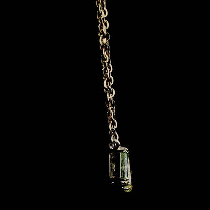 1.64 ct. Green Yellow Diamond 2-Piece Pendant