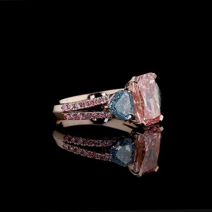3.08 ct. Pink Diamond 3-Piece Ring
