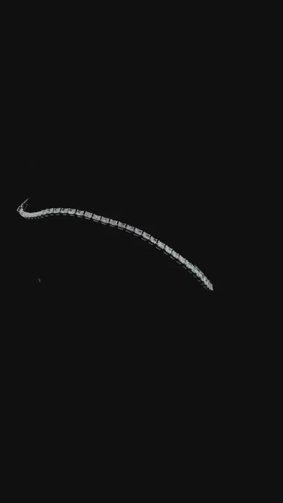19.78 ct. Radiant Diamond Tennis Necklace