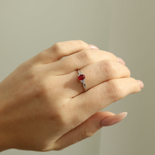 Scarlet Empress Ruby Ring