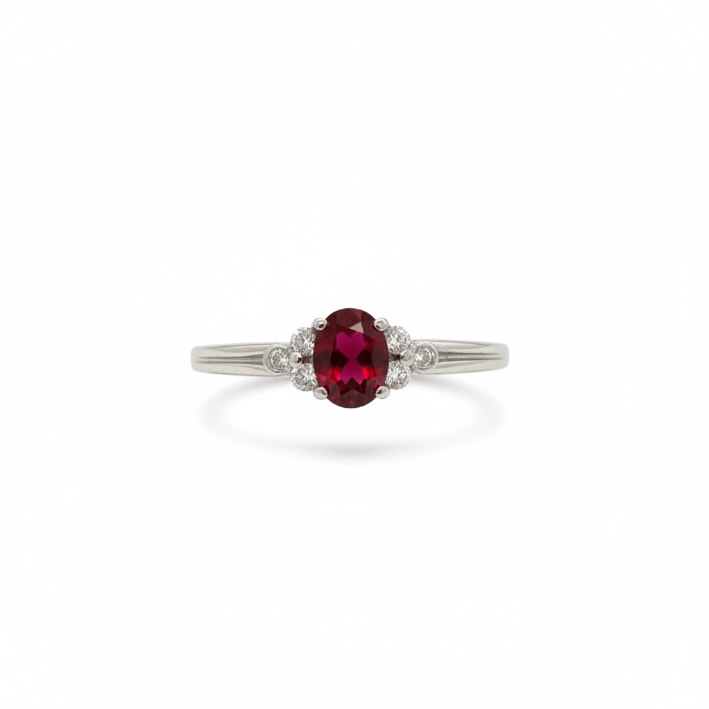 Scarlet Empress Ruby Ring