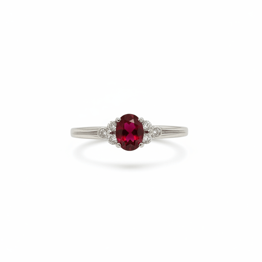 Scarlet Empress Ruby Ring