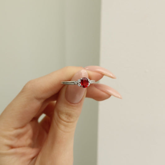 Scarlet Empress Ruby Ring